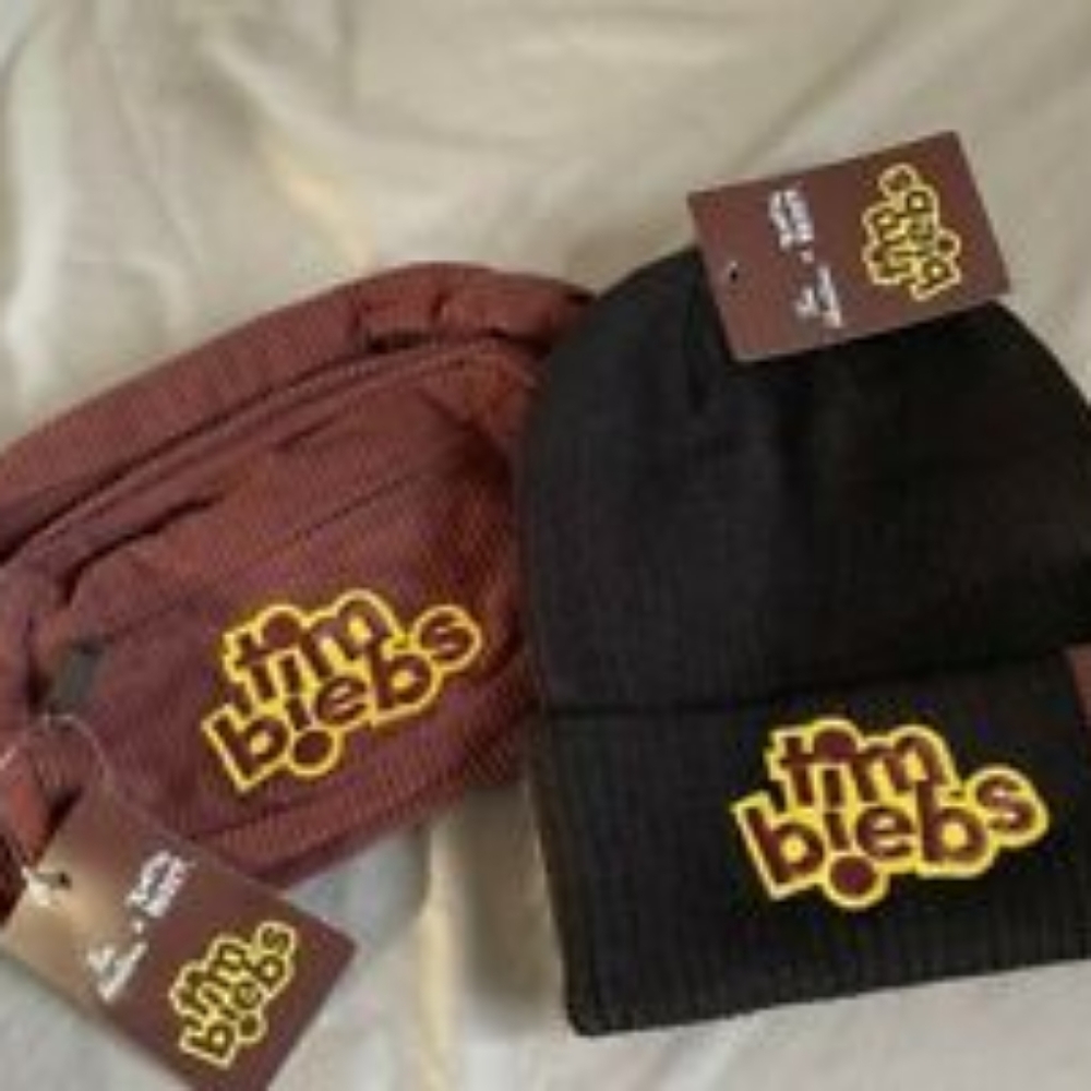 Justin Bieber Tim Hortons Beanie (toque) and Fanny Pack